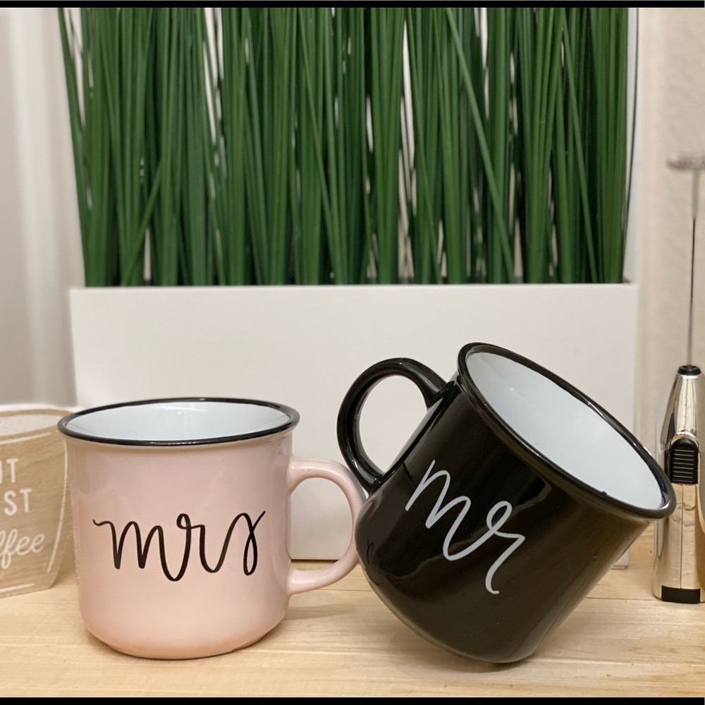 💍Mr&Mrs Couple Coffee Cups☕️